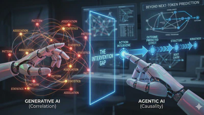 Beyond Next-Token Prediction: Why Agentic AI Needs Causal Guardrails featured image